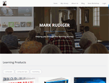 Tablet Screenshot of markrudiger.com